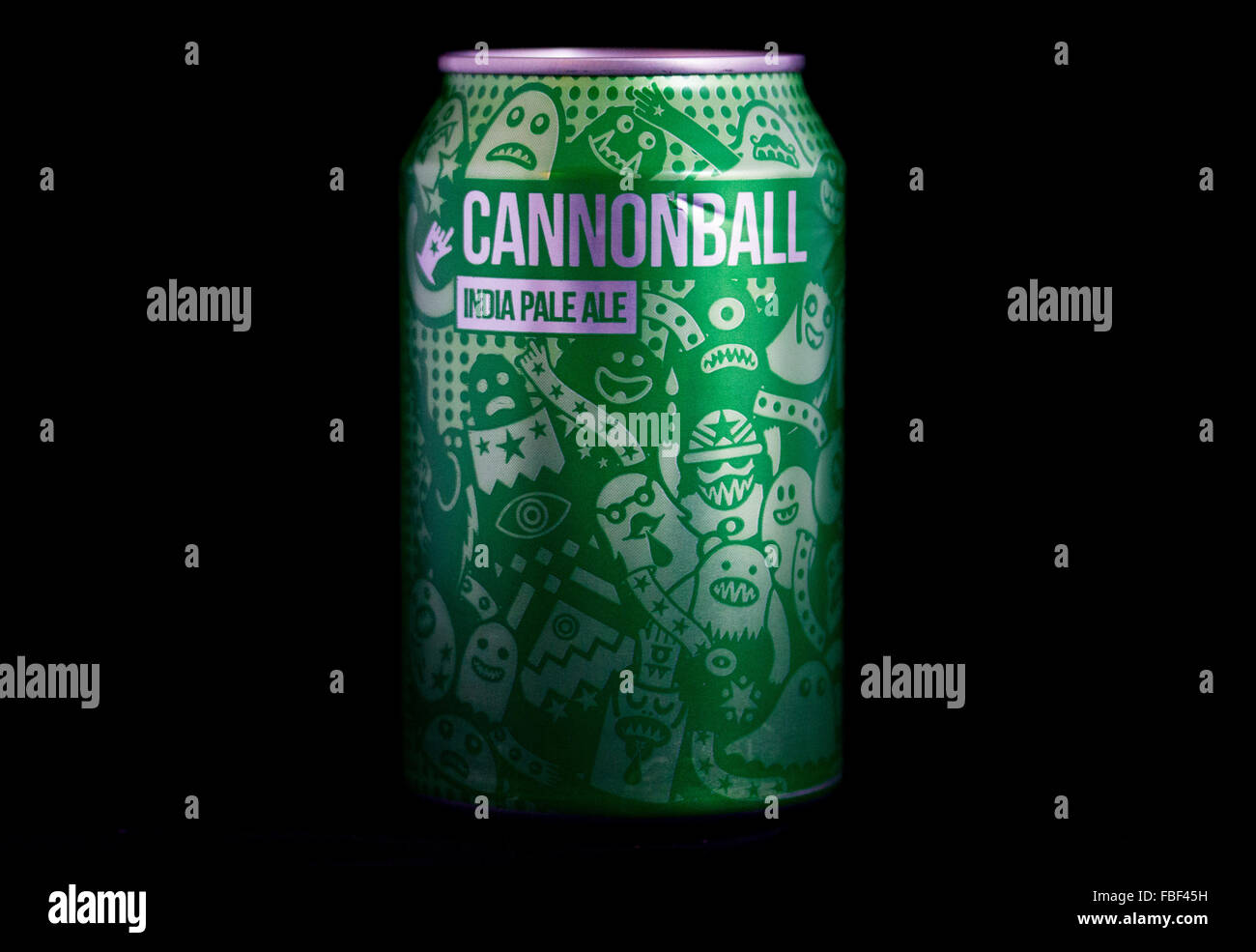 A canned craft beer from Magic Rock Brewing Stock Photo