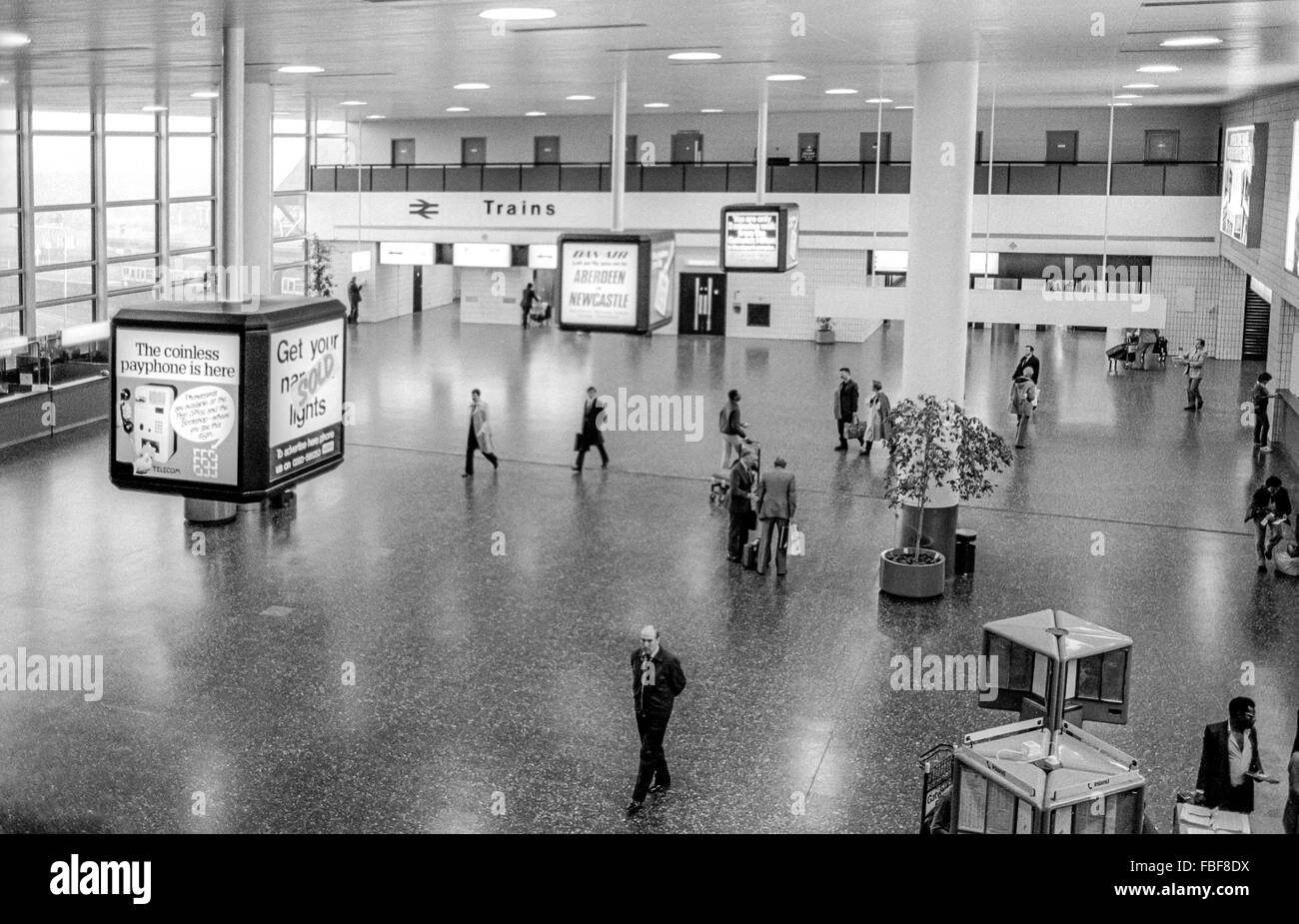 View over the terminal, now South Terminal, at Gatwick Airport in the