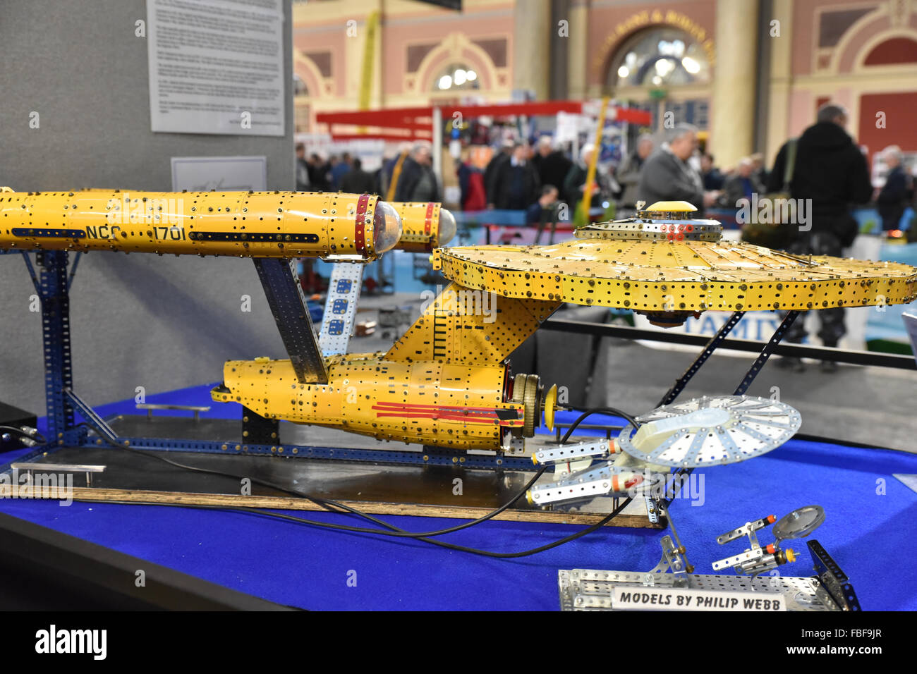 London, UK. 15th January 2016. Model Engineering Exhibition at Alexandra Palace Stock Photo