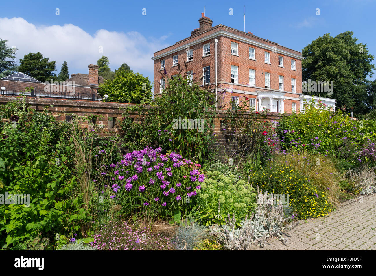 East Grinstead in Bloom Stock Photo Alamy