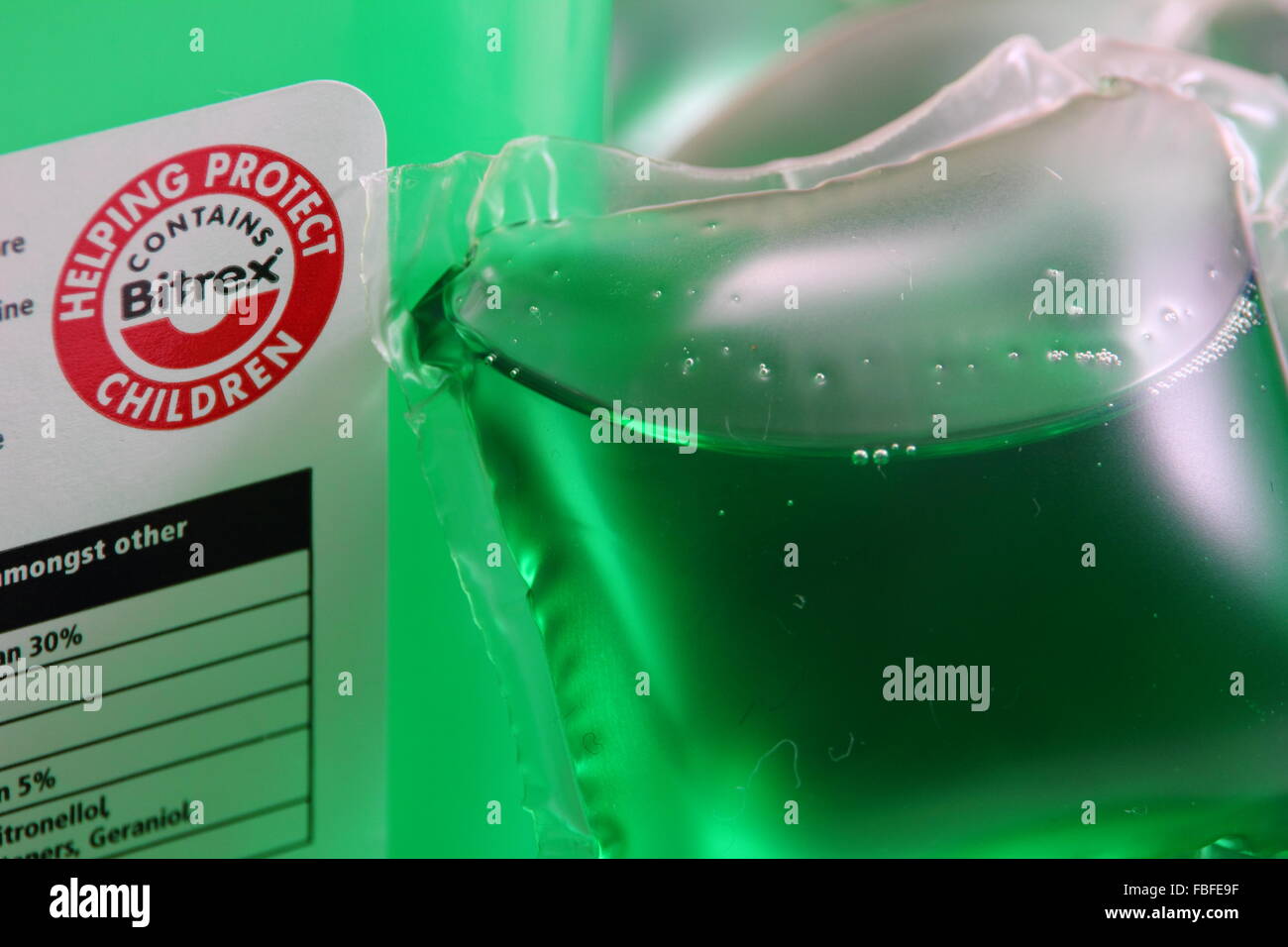 Safety label on detergent hi-res stock photography and images - Alamy