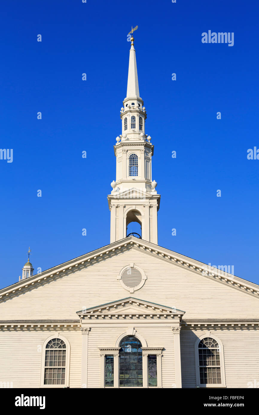 First Baptist Church, Providence, Rhode Island, USA Stock Photo Alamy
