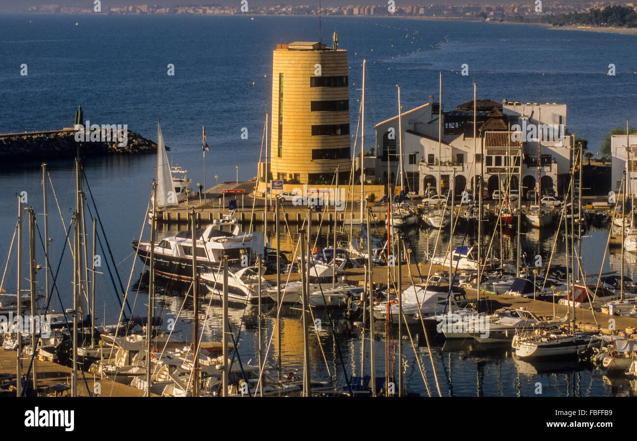 Marina, Aguadulce, Roquetas de Mar.Almeria province, Andalucia, Spain. Stock Photo