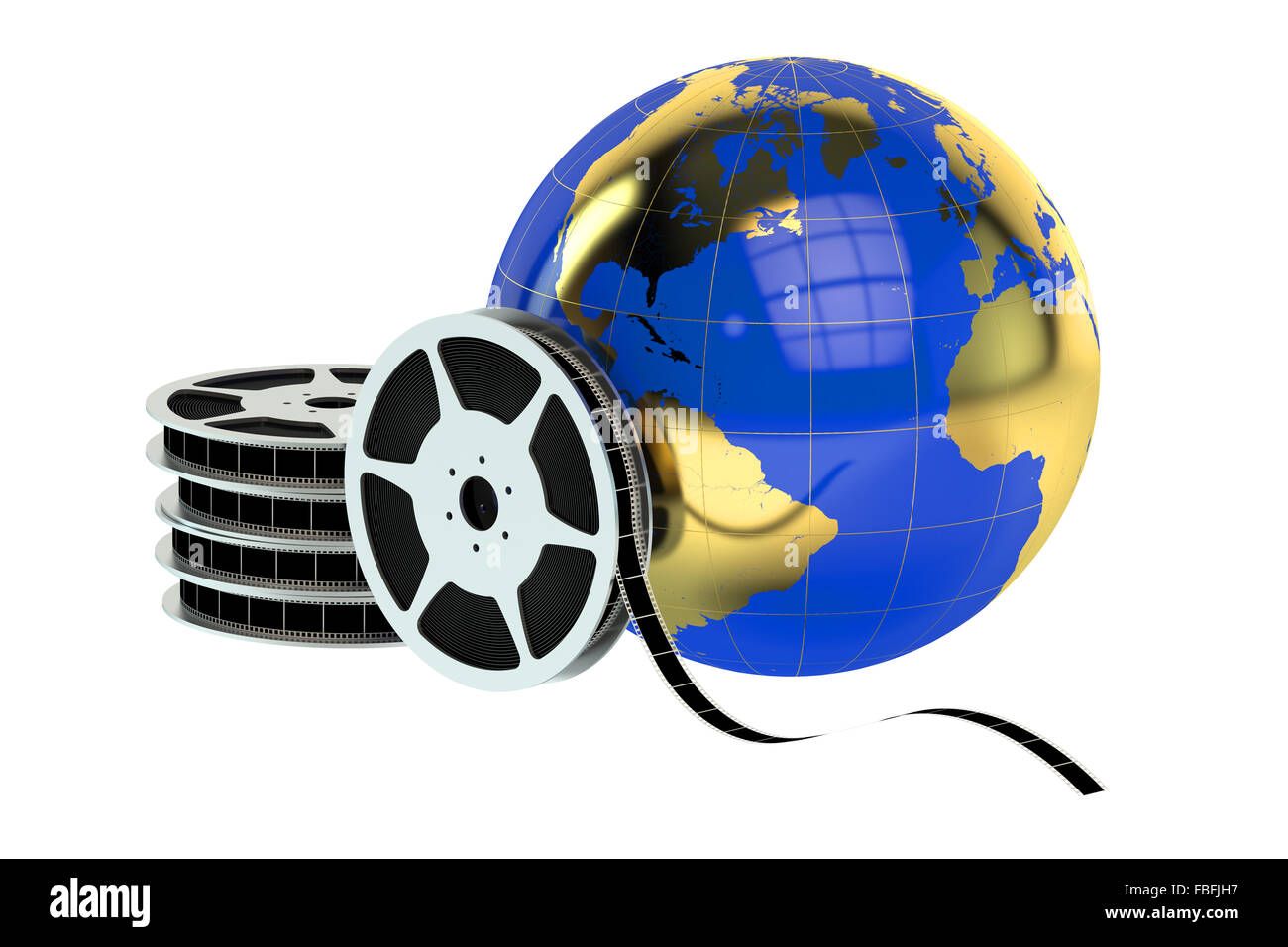 Reel world Cut Out Stock Images & Pictures - Alamy