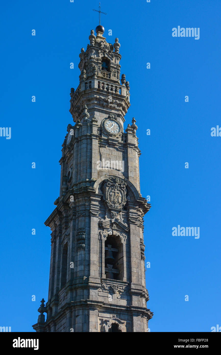 Clérigos Church Porto, Portugal Stock Photo