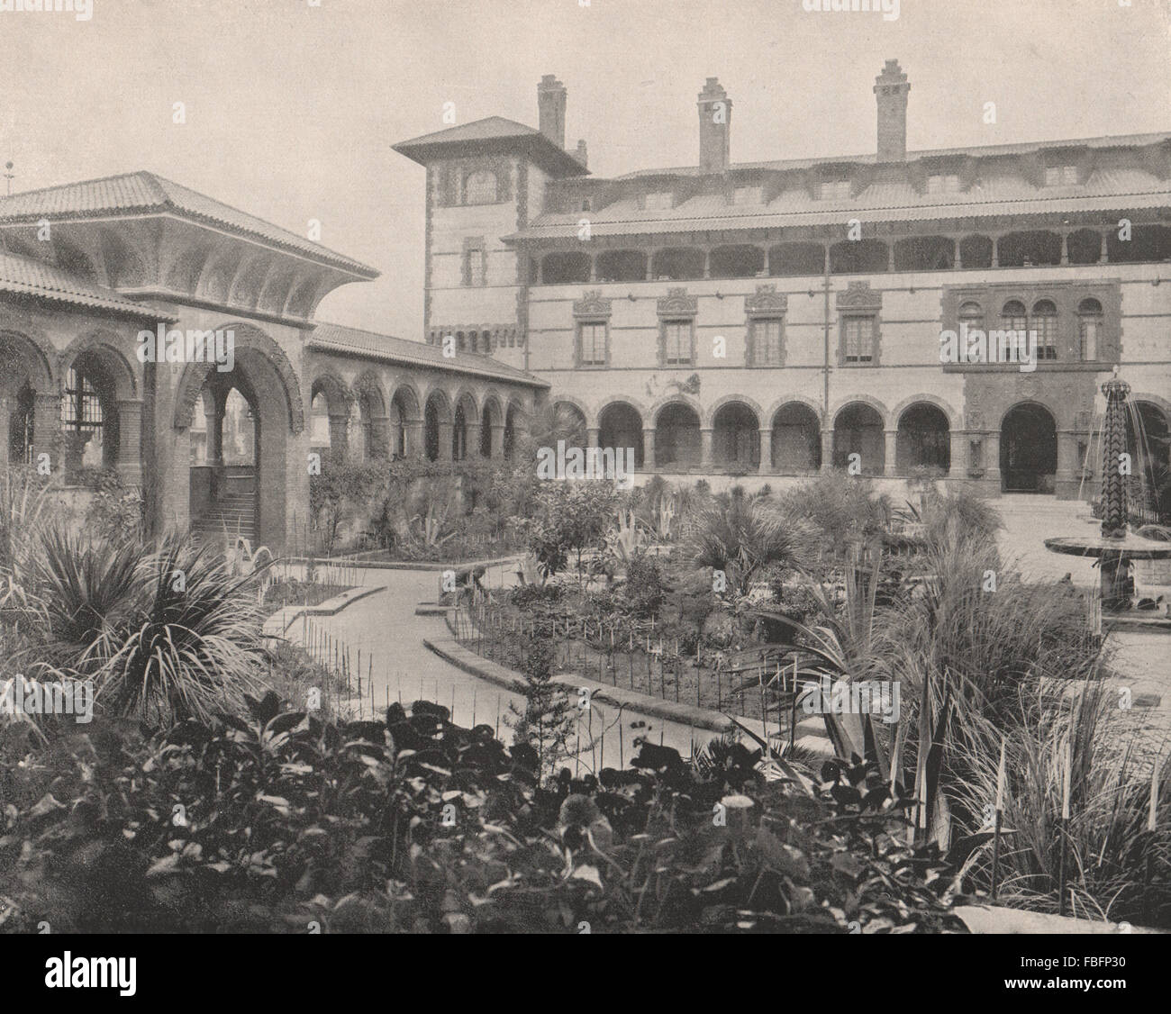 thumbnail image 2 of 3dRose Flagler College Trivet - St Augustine Hotel Ponce De Leon Ceramic Tile, 8x8 Inches 2 of 13