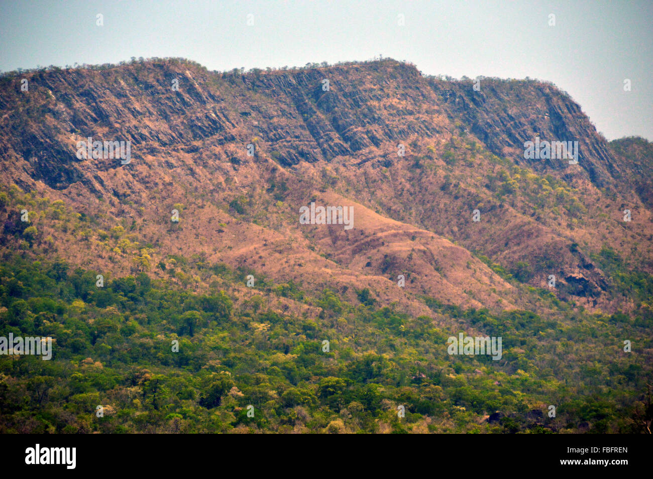 Primitive landscape,chapada dos veadeiros, Brazil, cerrado, flora geology, geologia,Goiás,Vale da Lua Brazil Stock Photo