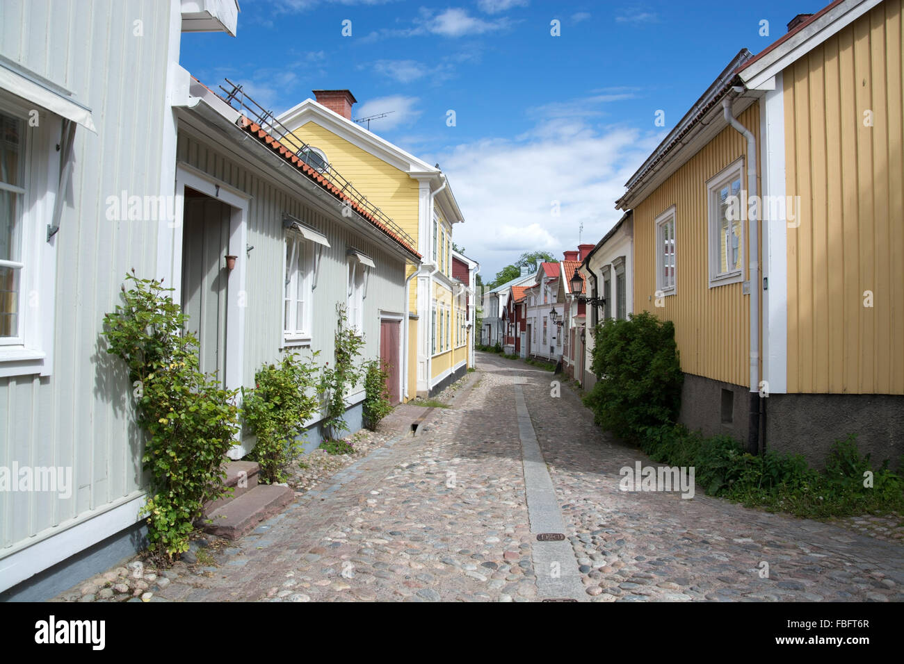 Gaevle is a city in Sweden, the seat of Gävle Municipality and the capital of Gävleborg County. Stock Photo