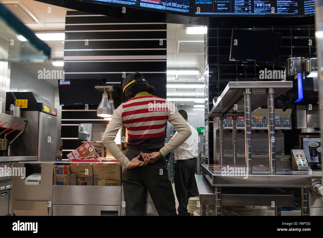 Mcdonalds kitchen hi-res stock photography and images - Alamy