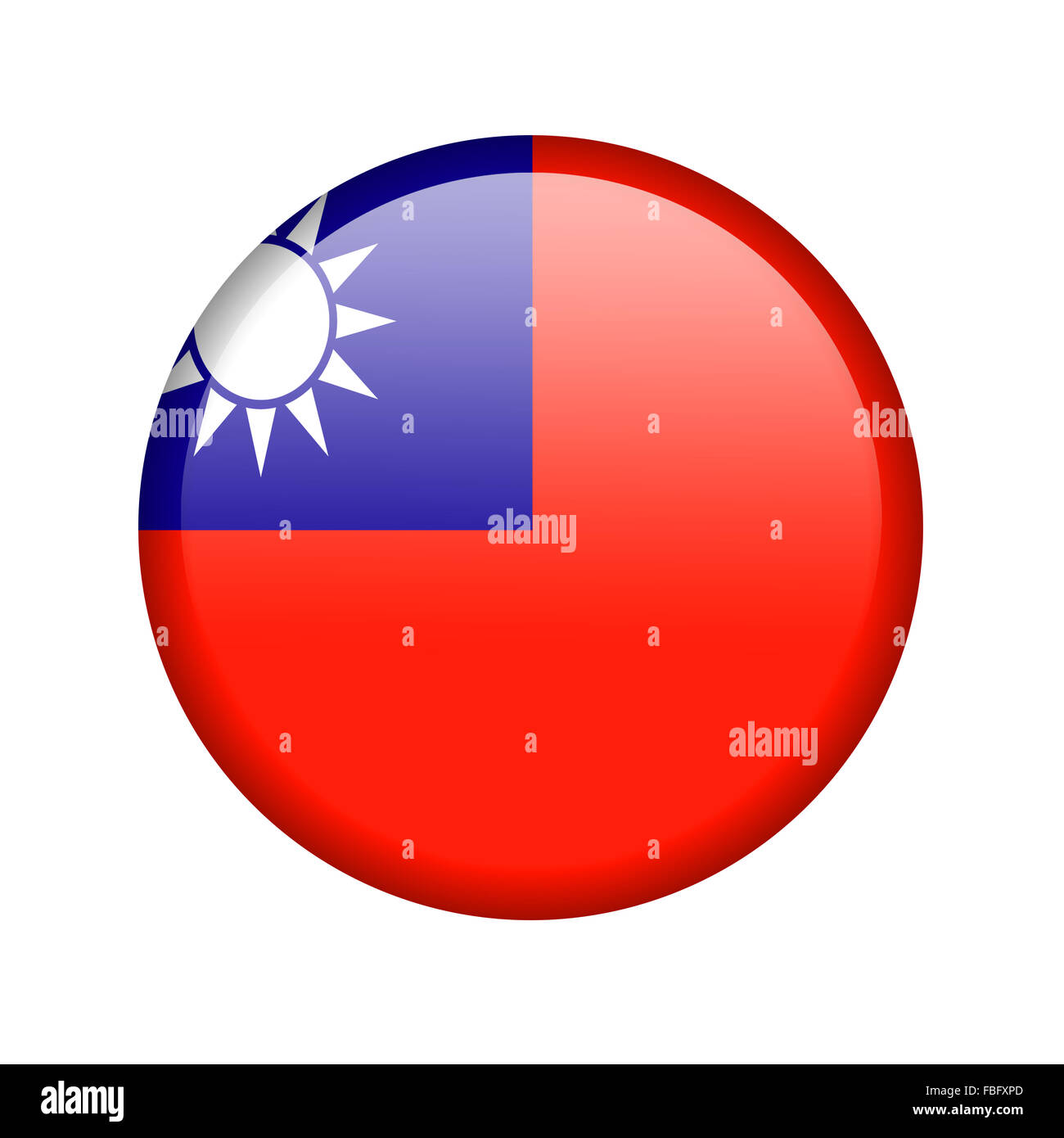 The Taiwan flag Stock Photo Alamy
