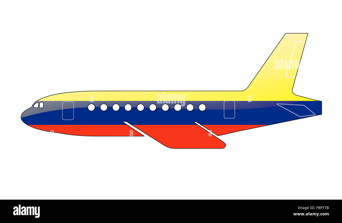 The Colombian flag Stock Photo Alamy