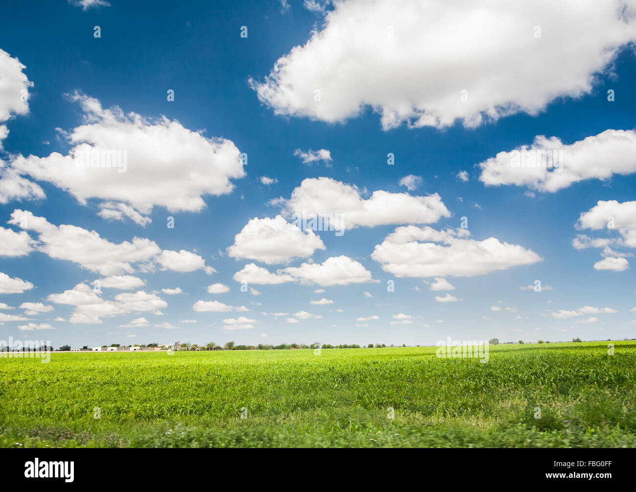 Landscape Nature. The blue sky and clouds Stock Photo - Alamy