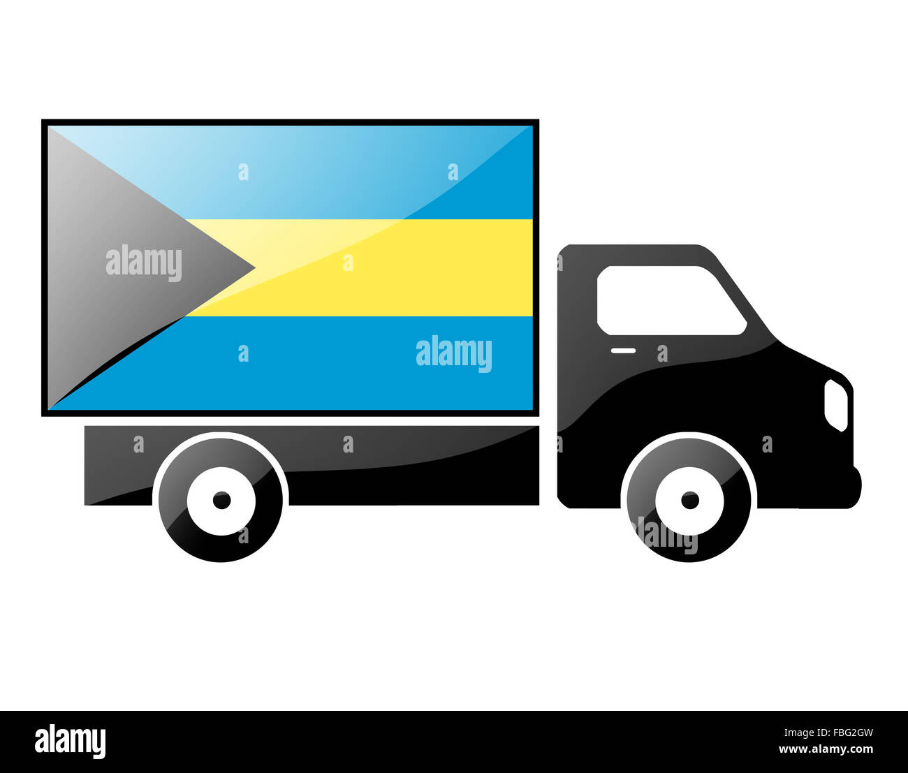 The Bahamas flag Stock Photo Alamy