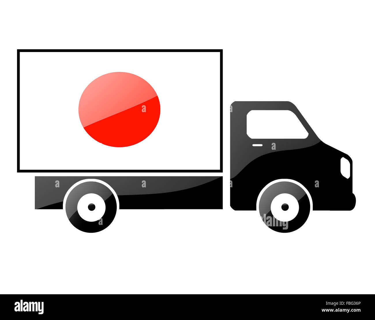 The Japan flag Stock Photo Alamy