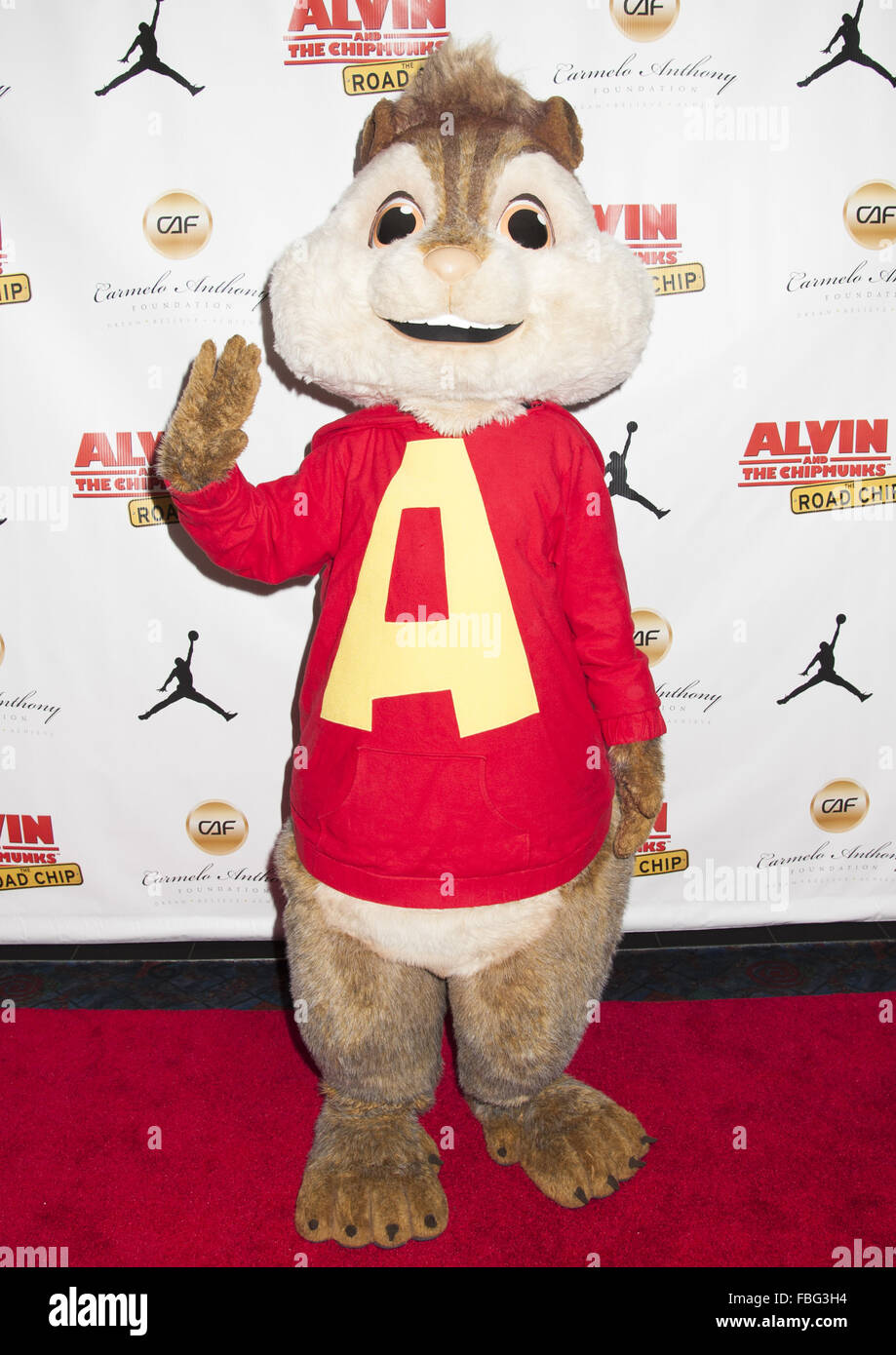 Alvin And The Chipmunks The Road Chip New York Screening Featuring Alvin the Chipmunk Where