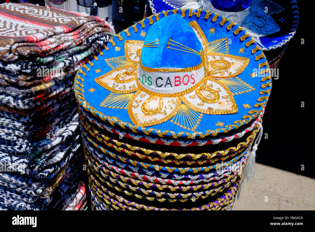 Souvenirs Gifts Cabo San Lucas Mexico Pacific Ocean Stock Photo Alamy