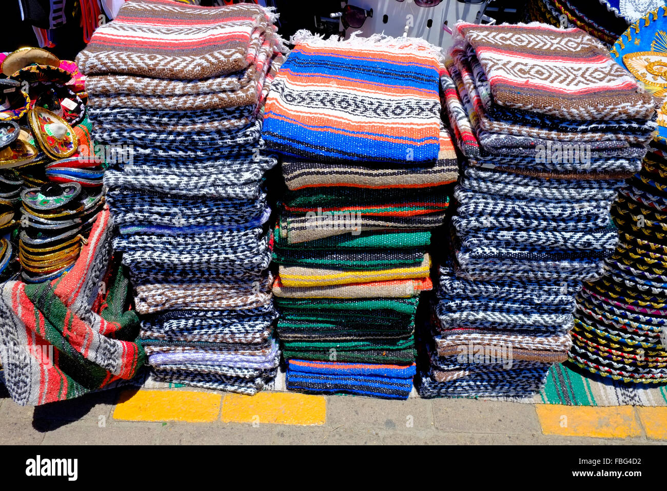 Souvenirs Gifts Cabo San Lucas Mexico Pacific Ocean Stock Photo Alamy