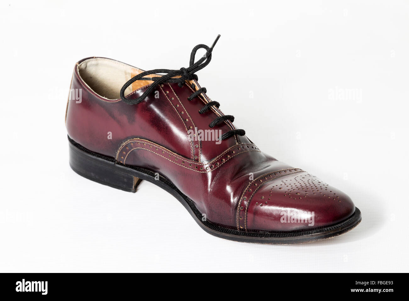 Fashionable men's leather shoes in vintage style. Stock Photo by  ©Devin_Pavel 60864221