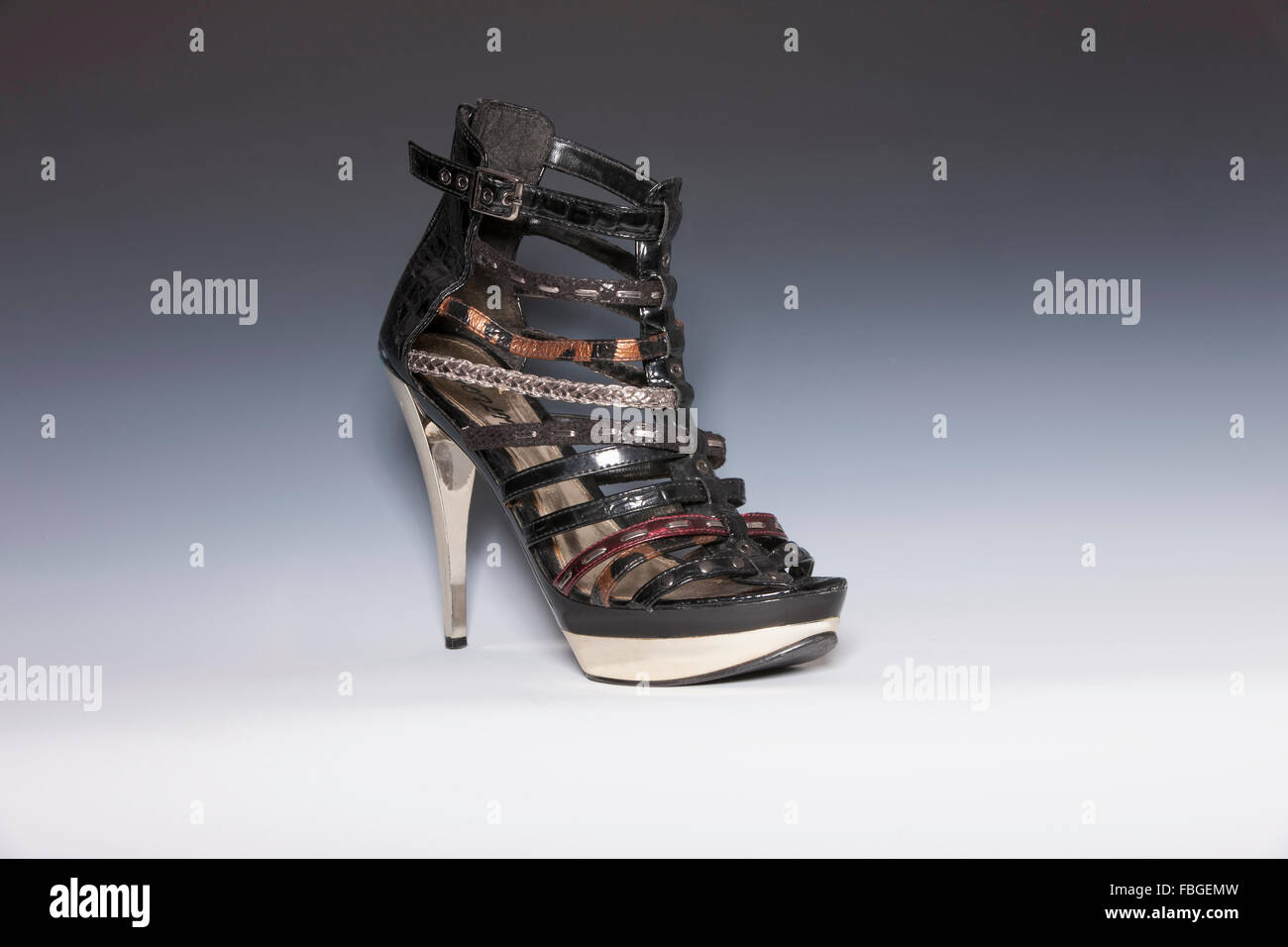 strappy high heels uk