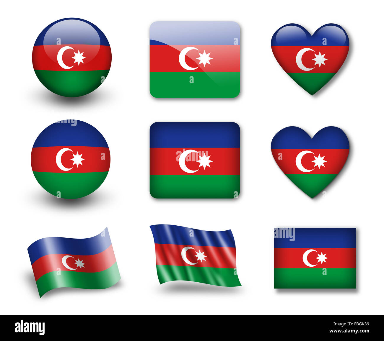 Азербайджанский флаг