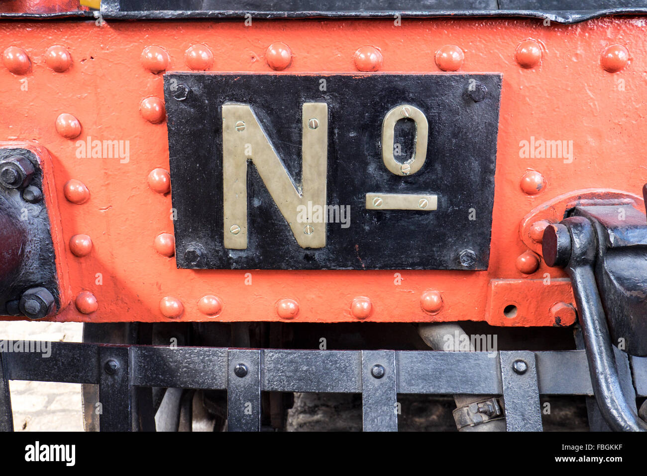 Railway wagon plate hi-res stock photography and images - Alamy