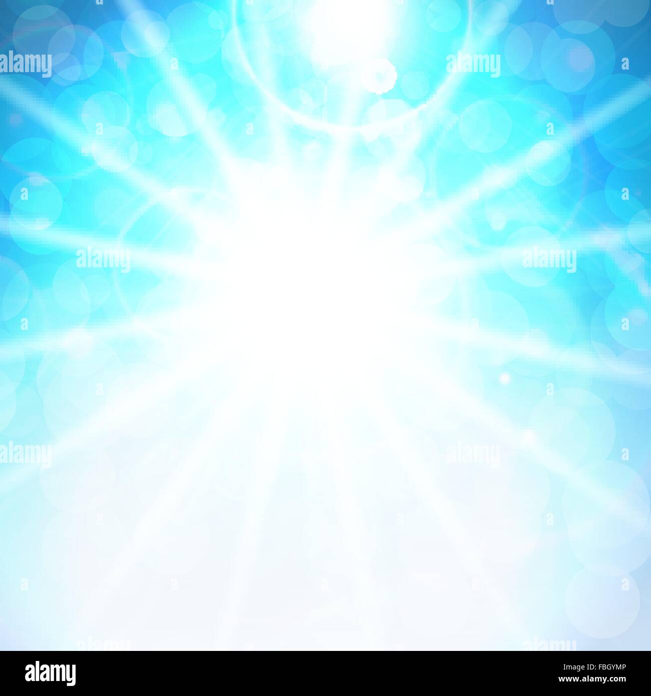 Natural Sunny Background Vector Illustration Stock Vector Image & Art ...