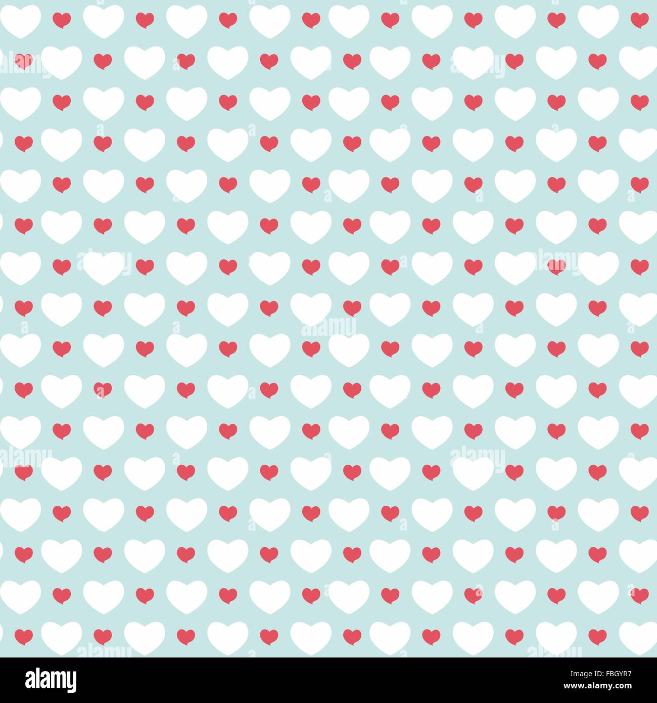 Heart Love Seamless Pattern Background Vector Illustration Stock Vector ...