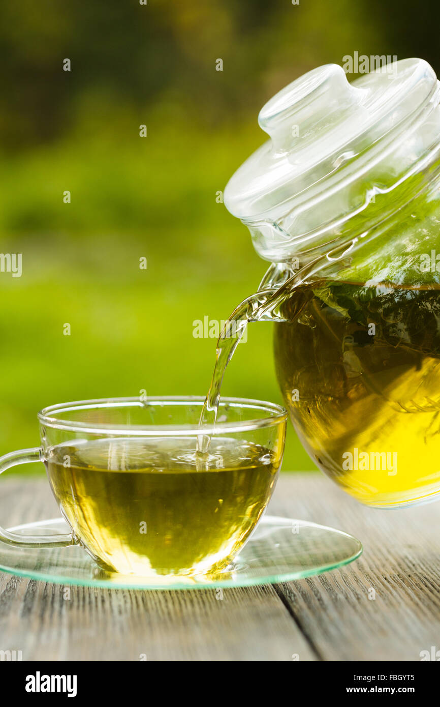 The Herbal tea Stock Photo - Alamy