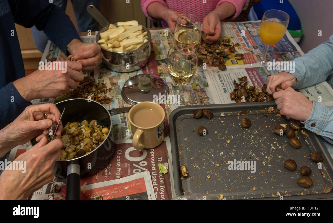 Christmas Dinner High Resolution Stock Photography and Images - Alamy