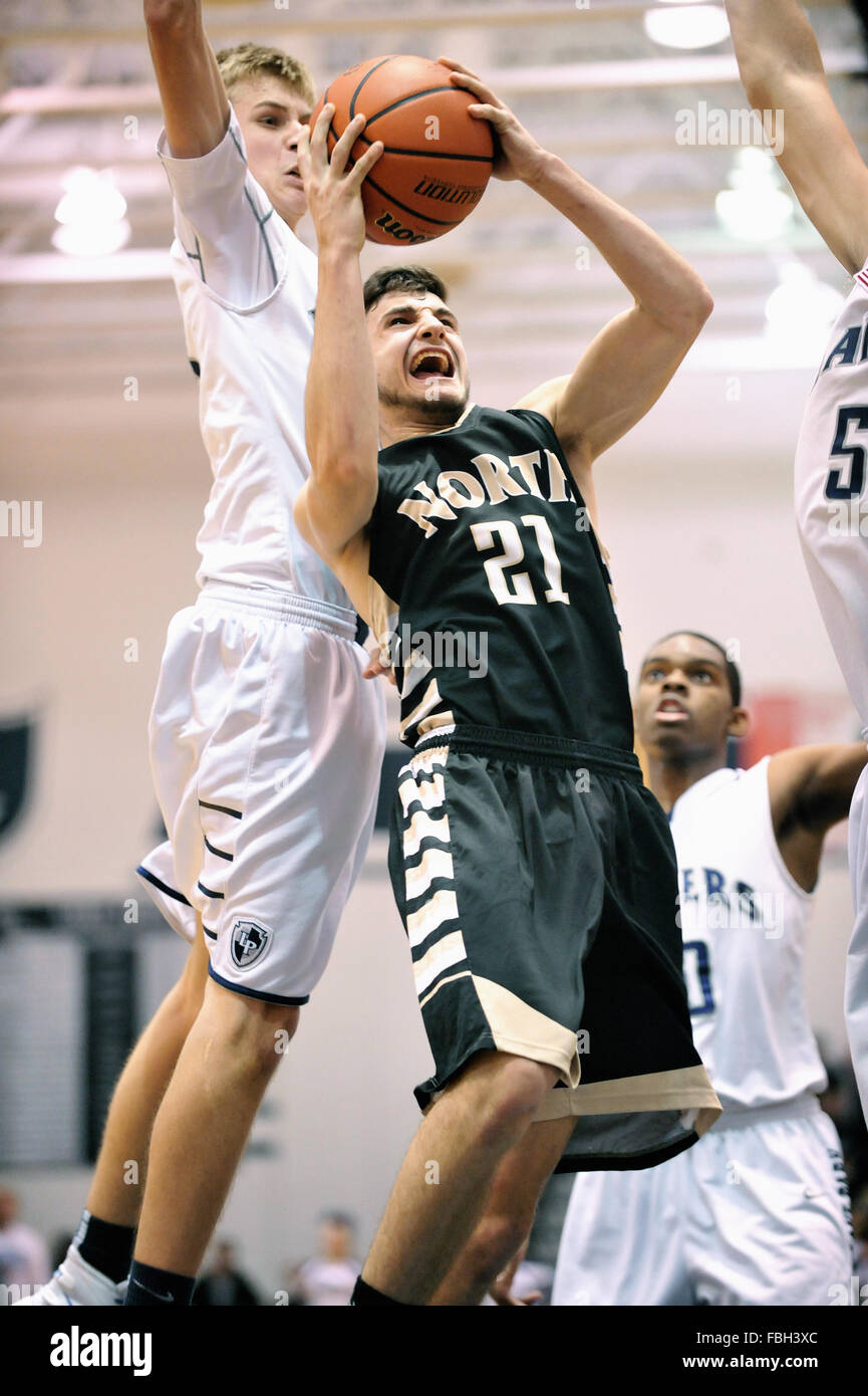 Player drawing defensive attention while attempting to score from in