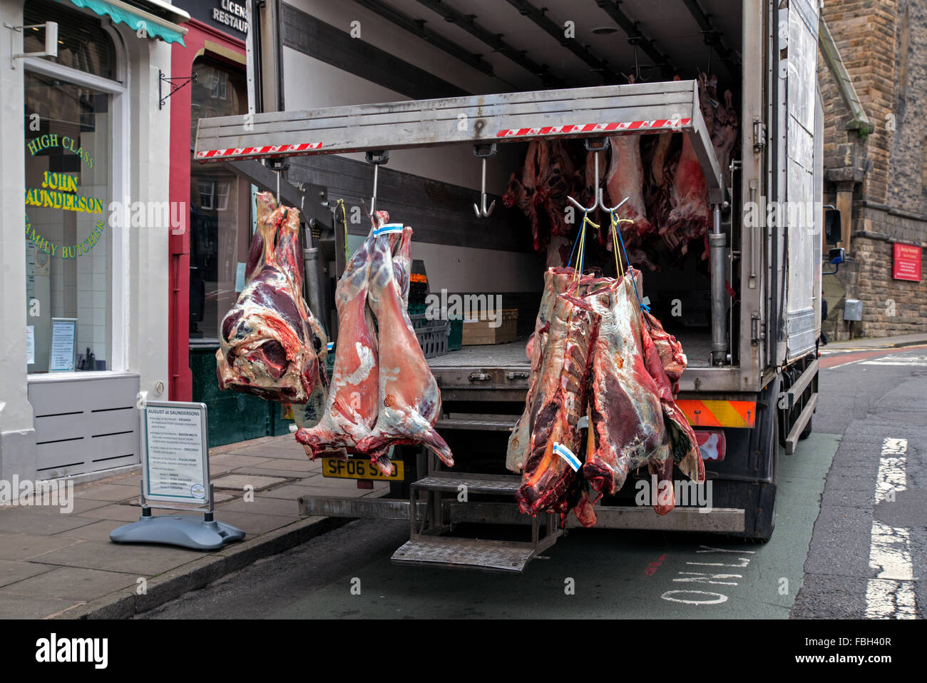 Hanging Meat Carcass Stock Photos & Hanging Meat Carcass Stock Images