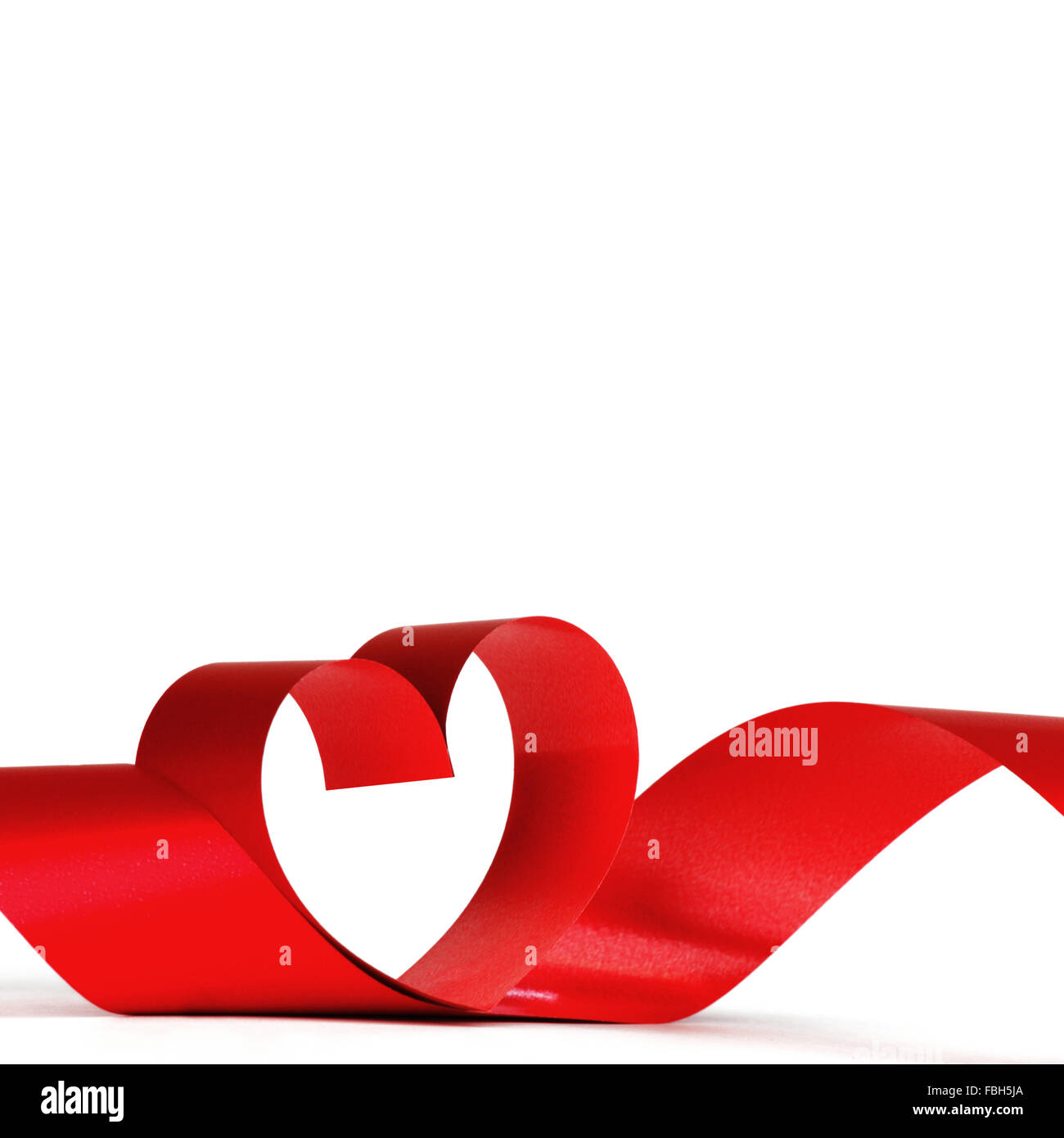 White shape heart ribbon red hi-res stock photography and images - Page 5 -  Alamy