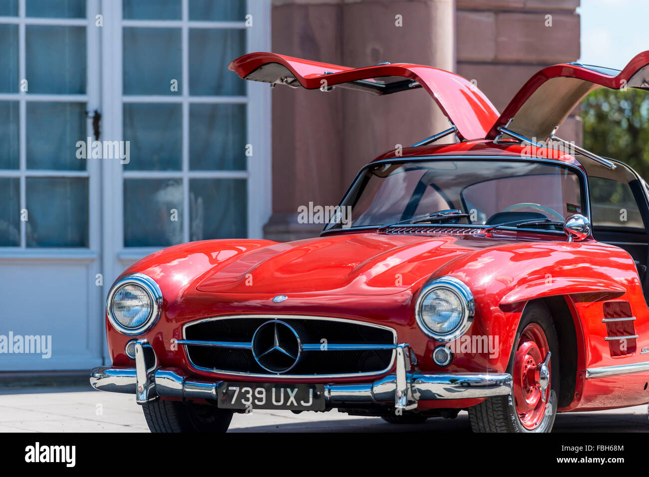 Schwetzingen Baden Wurttemberg Germany Mercedes Benz 300 Sl Stock Photo Alamy