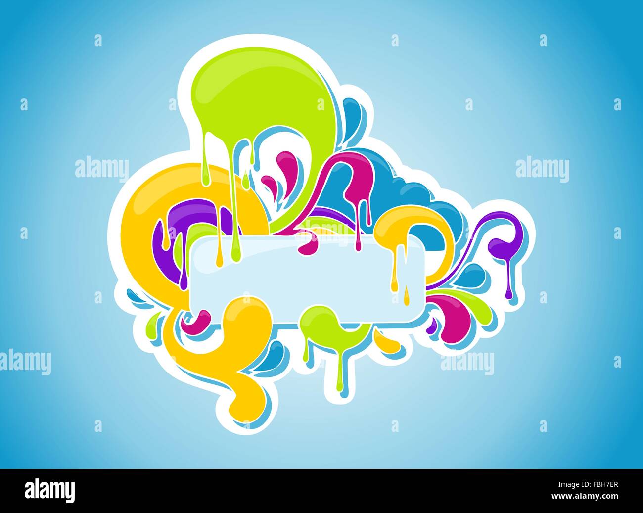 Colorful beautiful rainbow swirl background Stock Vector Images - Alamy