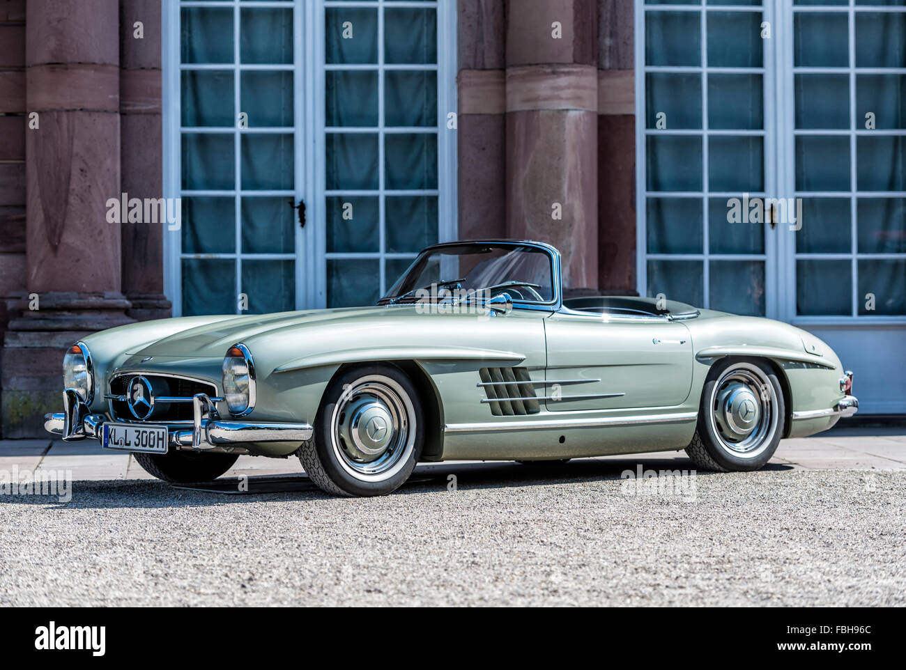 Schwetzingen Baden Wurttemberg Germany Mercedes Benz 300 Sl Stock Photo Alamy