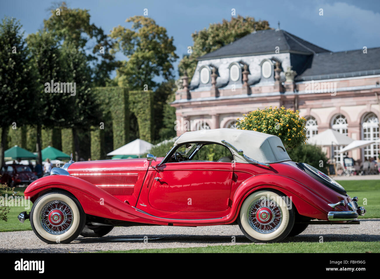 Schwetzingen Baden Wurttemberg Germany Mercedes Benz 300 Sl Stock Photo Alamy