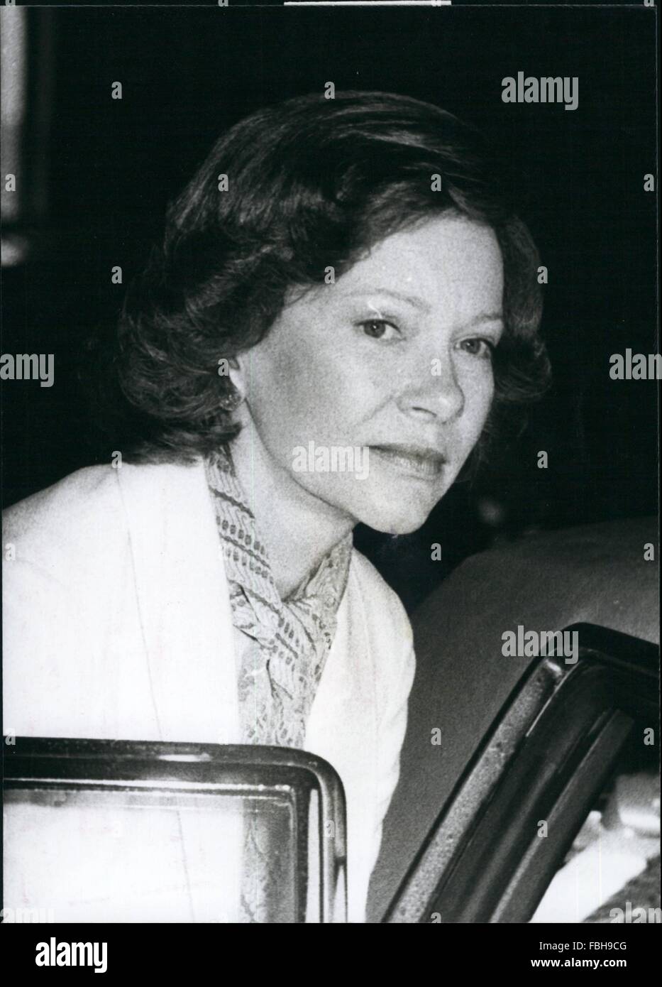 1972 - Mrs. Jimmy Carter in Vienna for Salt signing. © Keystone ...
