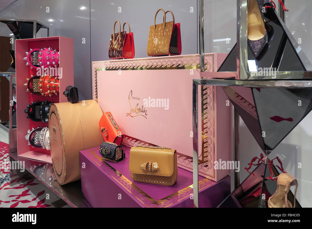 Saks Fifth Avenue Flagship Store Interior, NYC Stock Photo Alamy