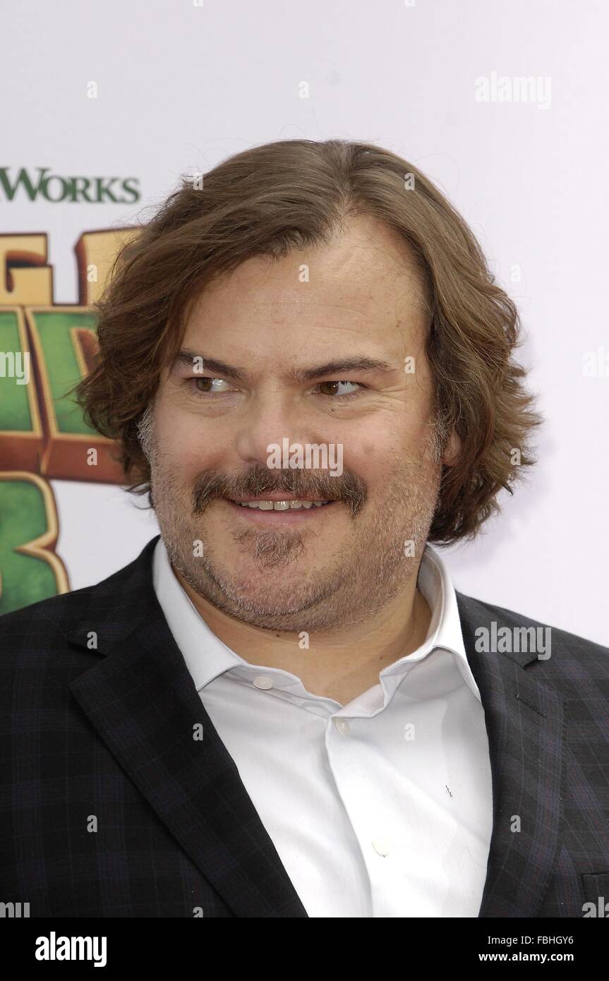 Los Angeles, CA, USA. 16th Jan, 2016. Jack Black, son Samuel Jason Black at  arrivals for KUNG FU PANDA 3 Premiere, TCL Chinese 6 Theatres (formerly  Grauman's), Los Angeles, CA January 16