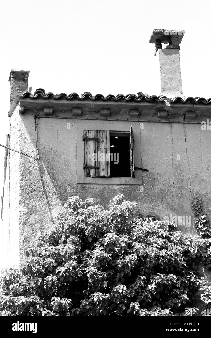 House, dilapidated Stock Photo