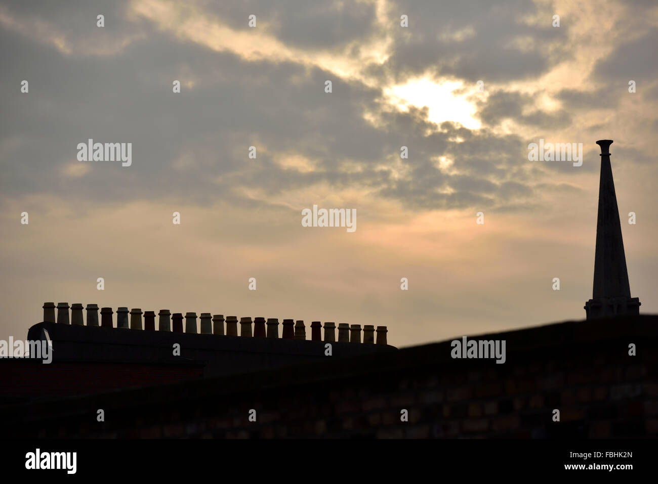Chimneys Dublin, Ireland, Europe Stock Photo Alamy