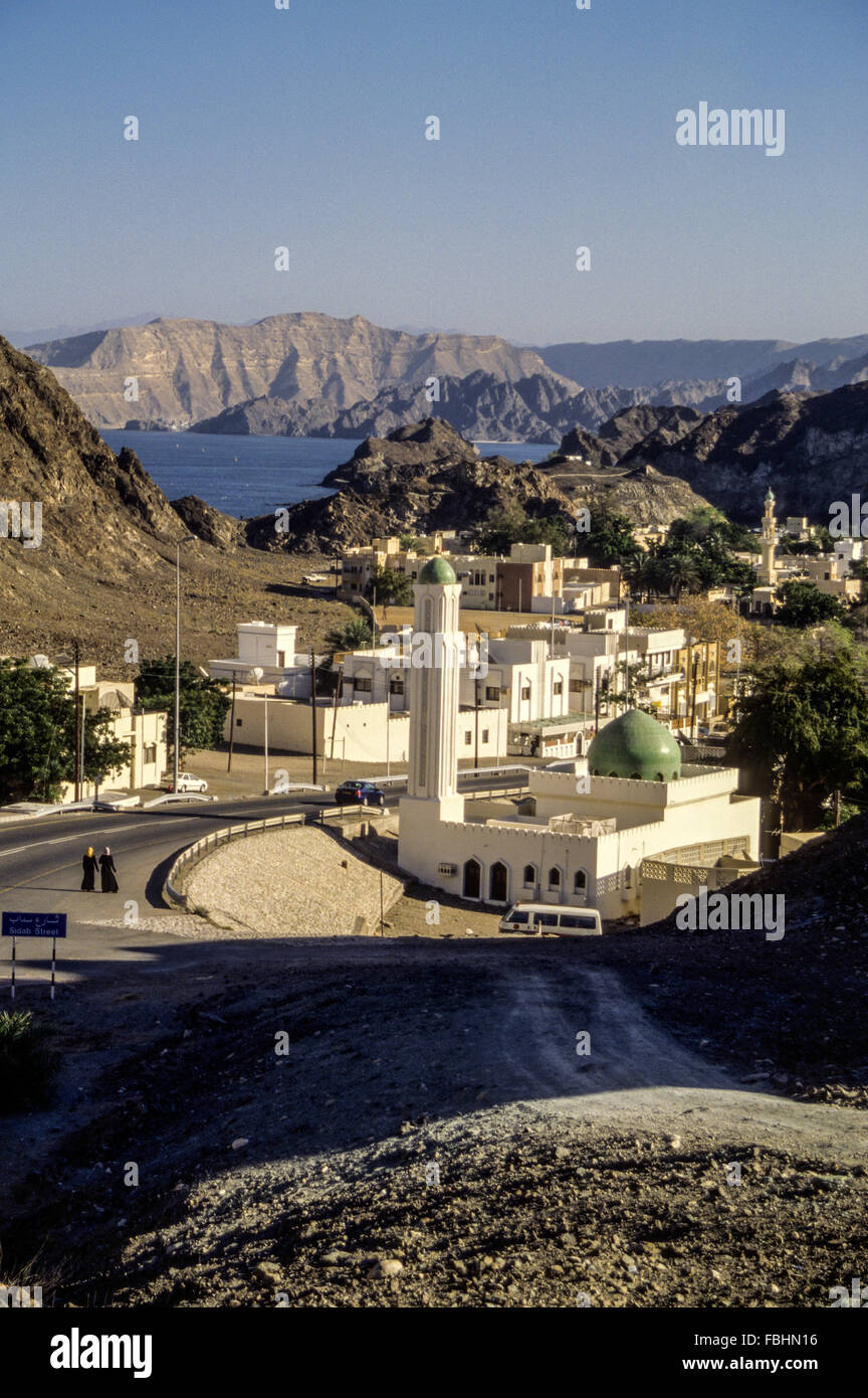 Muscat, Oman, looking toward Sidab. Stock Photo