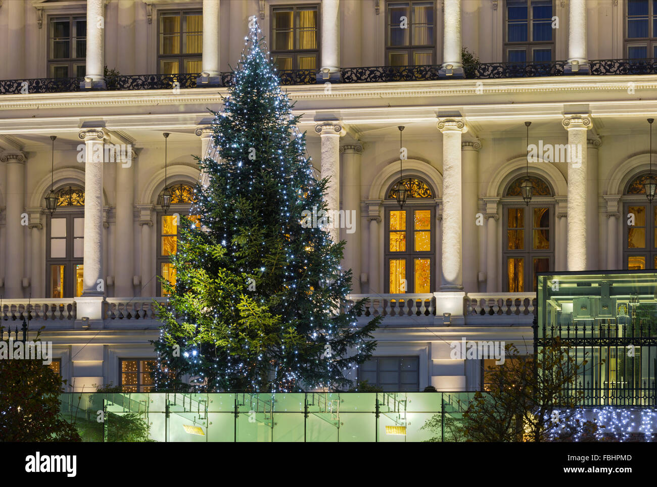 Palais Coburg, Theodor Herzl square, 1st district, Vienna, Austria Stock Photo