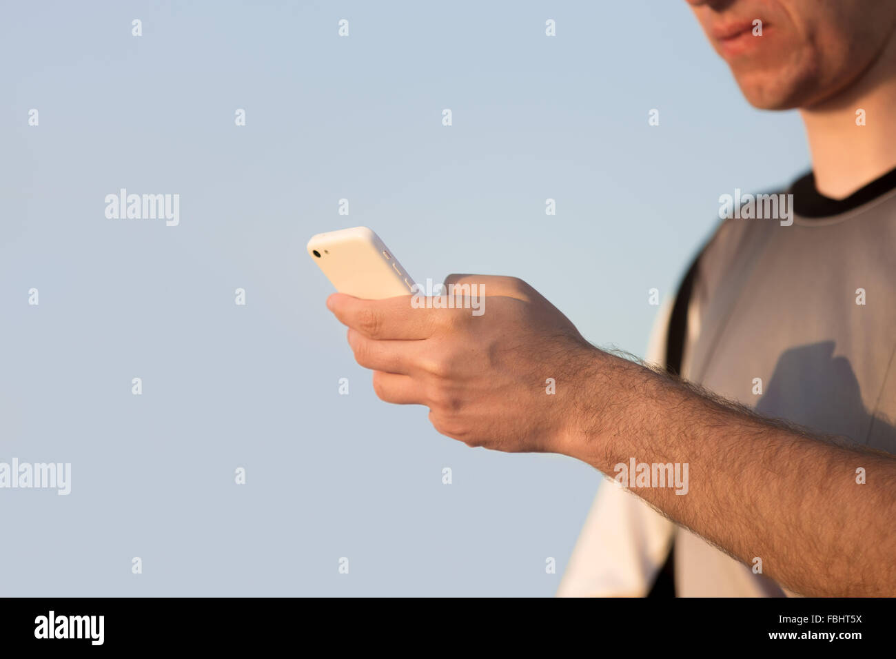 Man making phone call hands hi-res stock photography and images - Alamy
