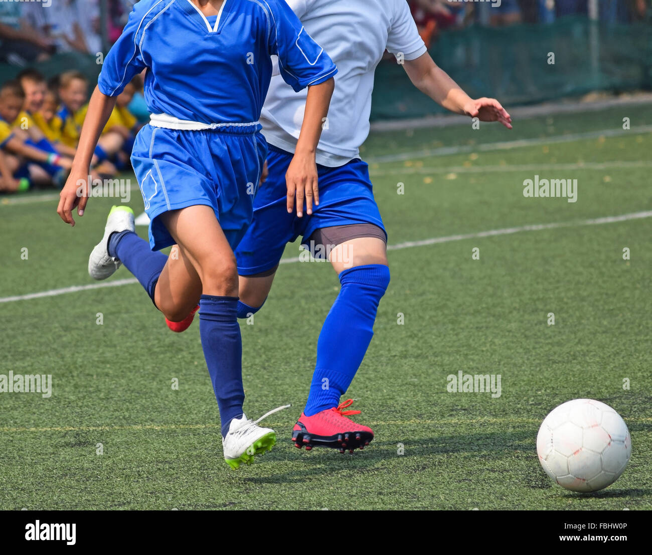 Women's soccer match hi-res stock photography and images - Alamy