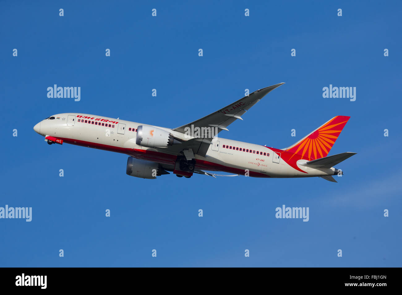Air India Boeing 787 Dreamliner Stock Photo