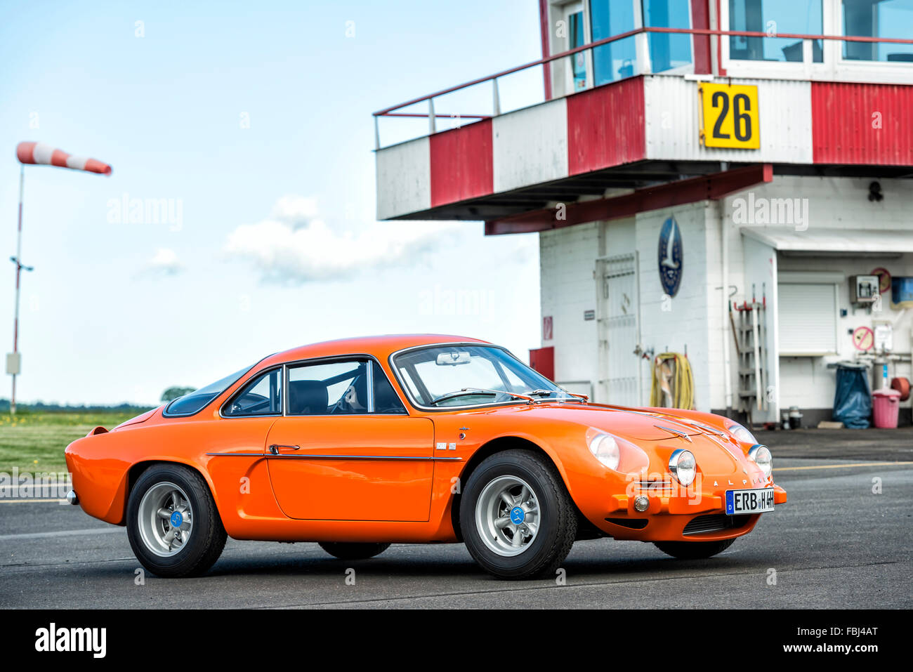 Michelstadt Hesse Germany Renault Alpine A110 1300 S Orange