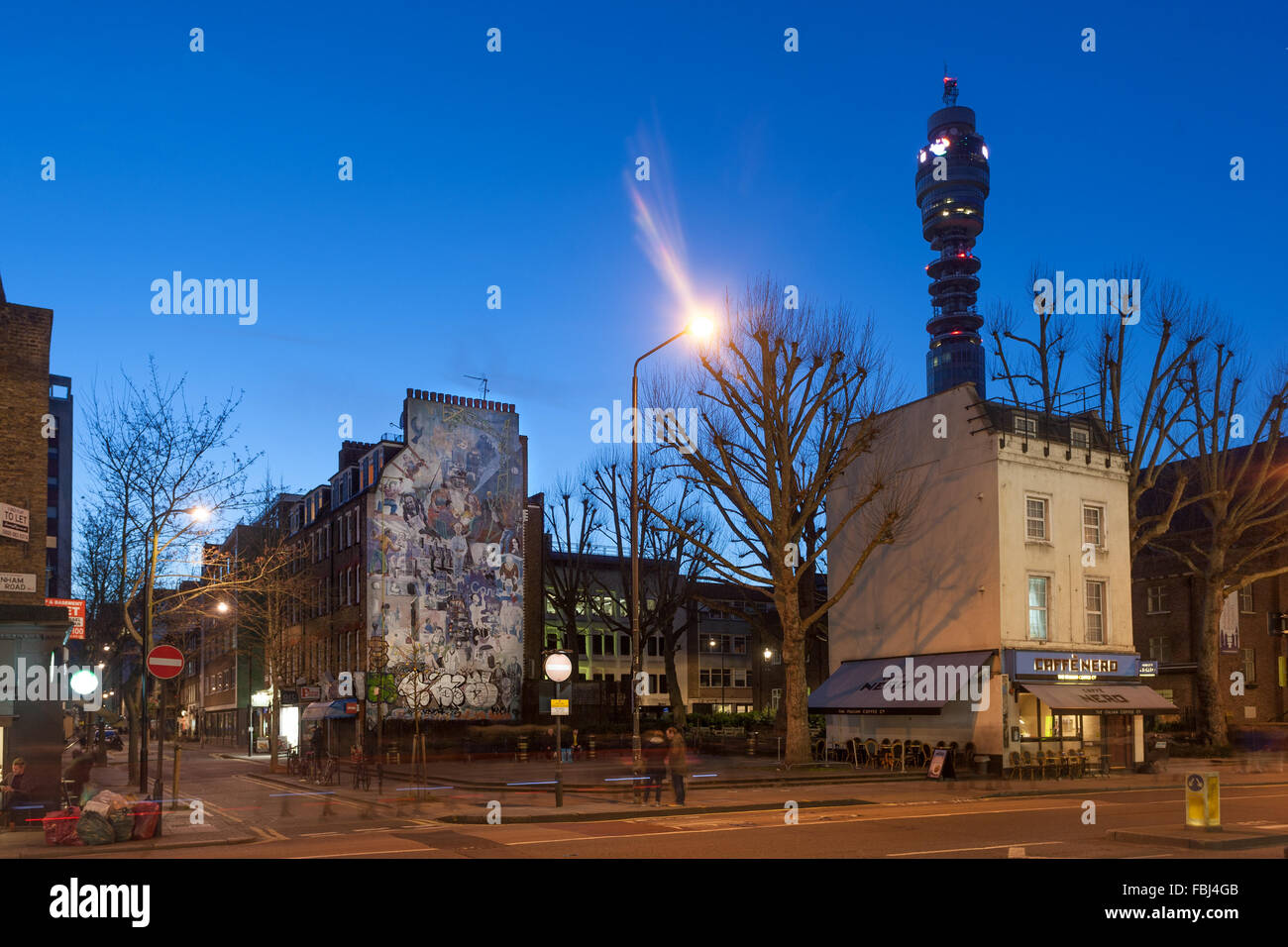 Fitzrovia mural hires stock photography and images Alamy