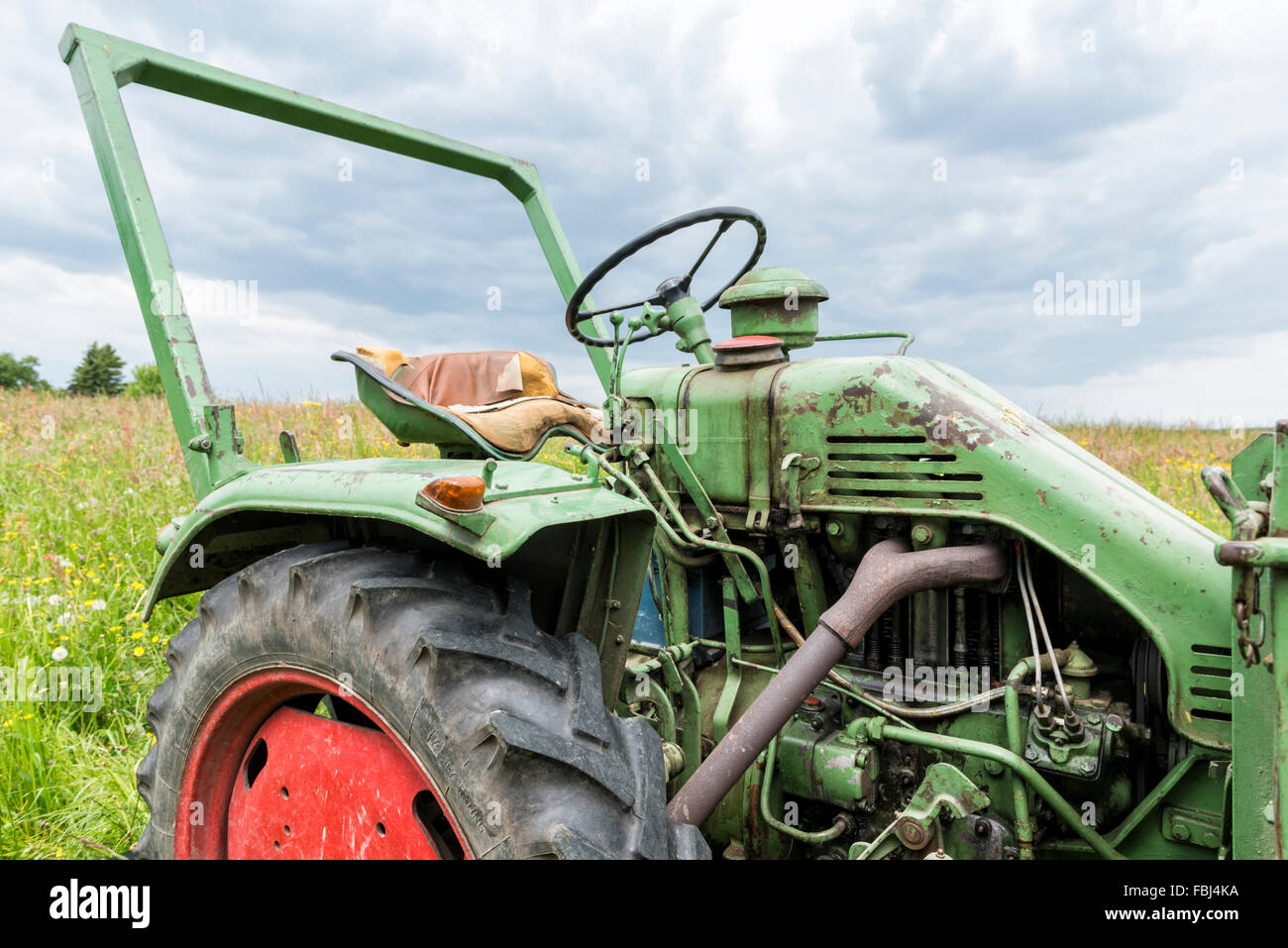 Michelstadt, Hessen, Germany, Fendt, Dieselross F 220 GT, year of manufacture 1959, 19 HP, cubic capacity 1810 cubic centimetres Stock Photo