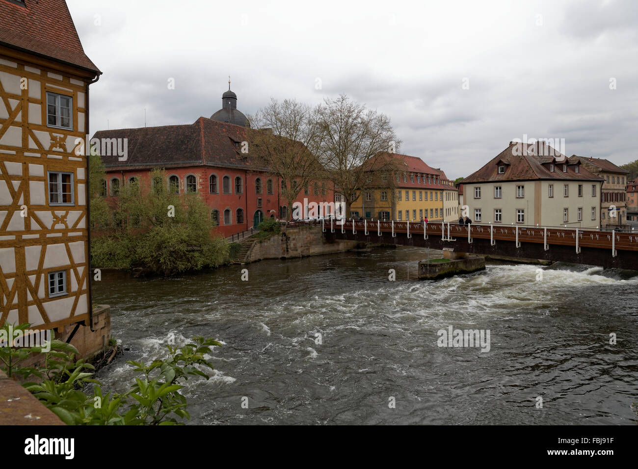 Historical old town Bamberg, Upper Franconia, Franconia, Bavaria